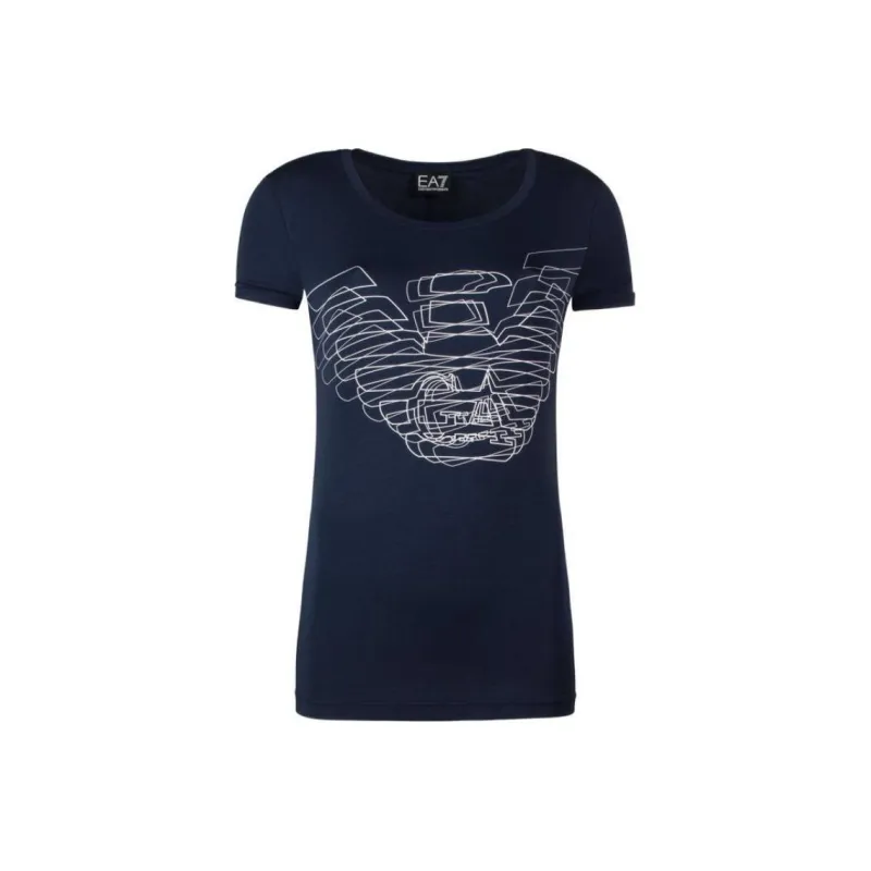 EMPORIO ARMANI T Shirts Women's Marine Blue-0