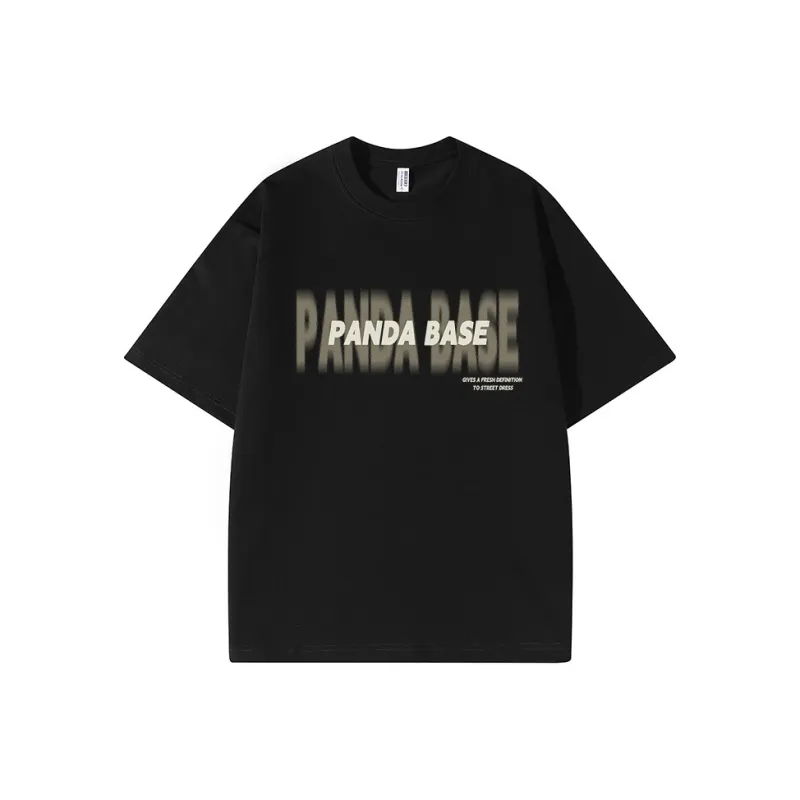 PANDA BASE T Shirts Unisex-4