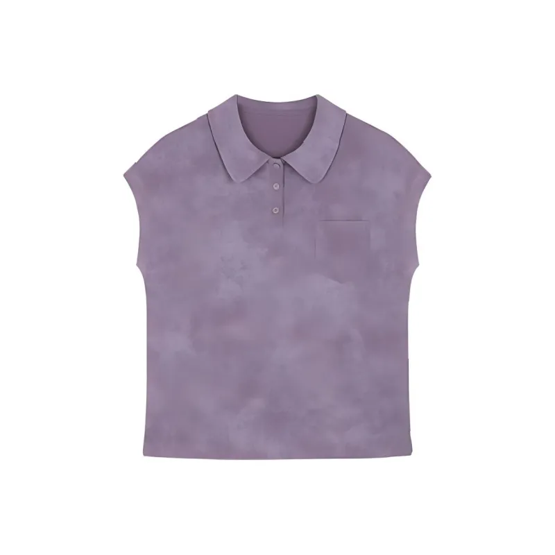 Mo Han Yi Mei T Shirt Women's Purple-0