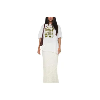 PRINCESS POLLY T-Shirt Women's White/White