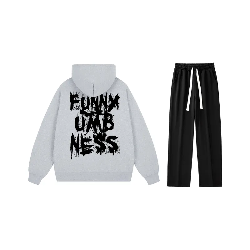 UMBNESS Sweatshirt Sets Unisex-14