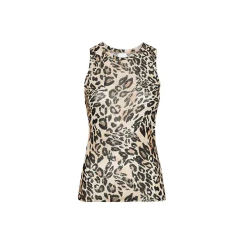 NANUSHKA Anneke Leopard print Tank Top