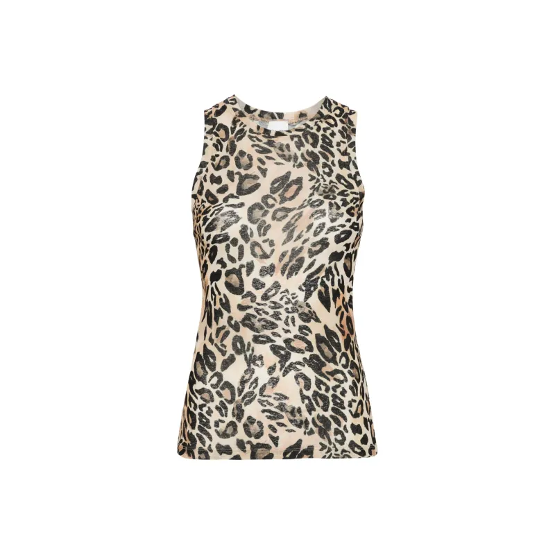 NANUSHKA Anneke Leopard print Tank Top-0