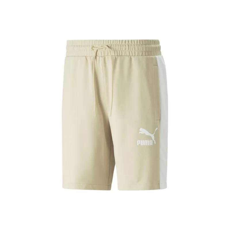 PUMA T7 ICONIC T7 ICONIC Shorts 8' TR Sports Shorts Men's White-0