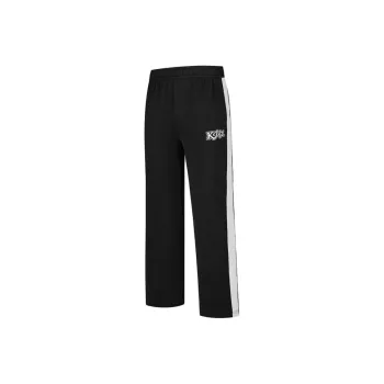 QIAODAN Men's Training Series Sports Pants Men's Black/Heron Plume Gray