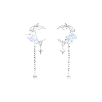 OGDAID S925 Silver Earrings Women's