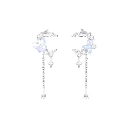 OGDAID S925 Silver Earrings Women's
