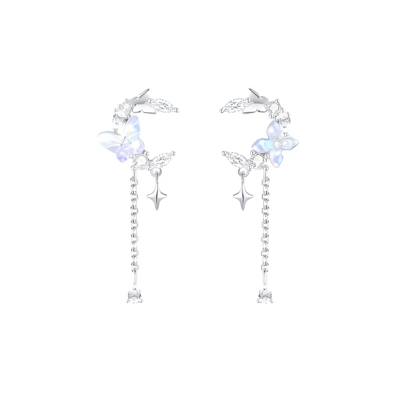 OGDAID S925 Silver Earrings Women's-0