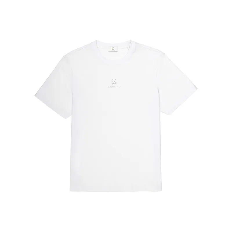 CANUDILO T Shirt Unisex 61226302 020 Raw White-0
