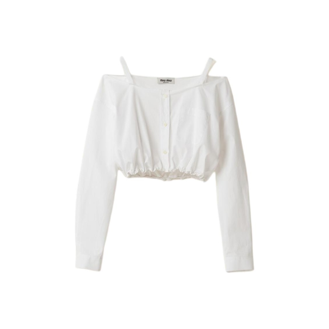 Miu Miu White Tops on Sale & Authentic - POIZON