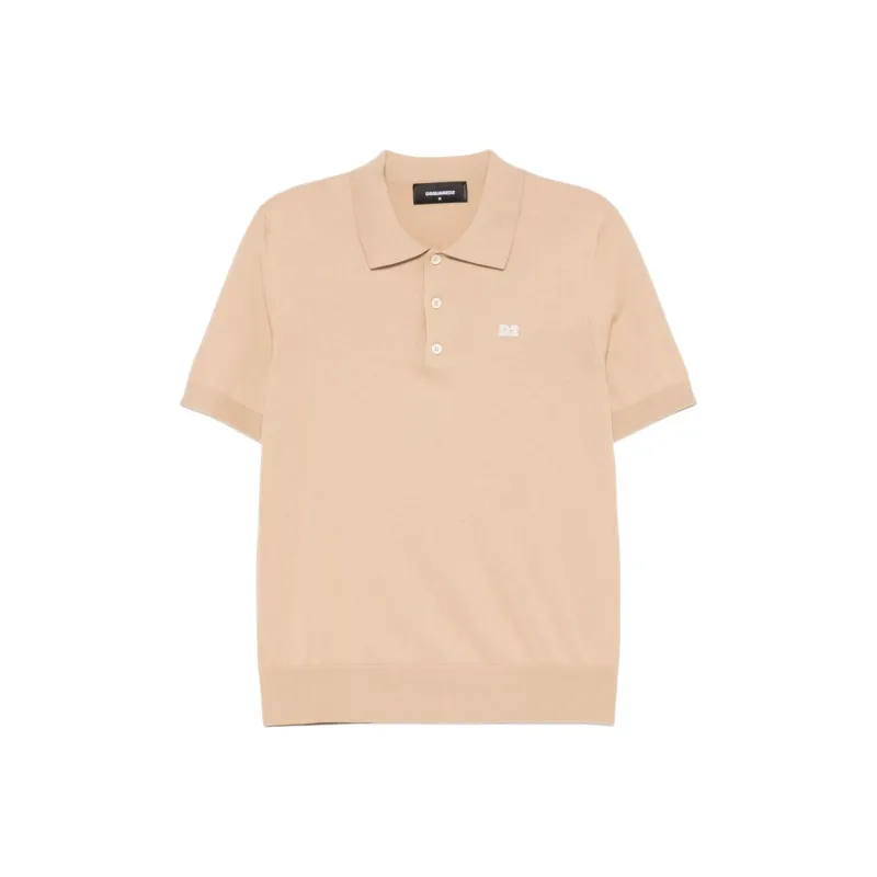 DSQUARED2 Logo patch Polo Shirt-0