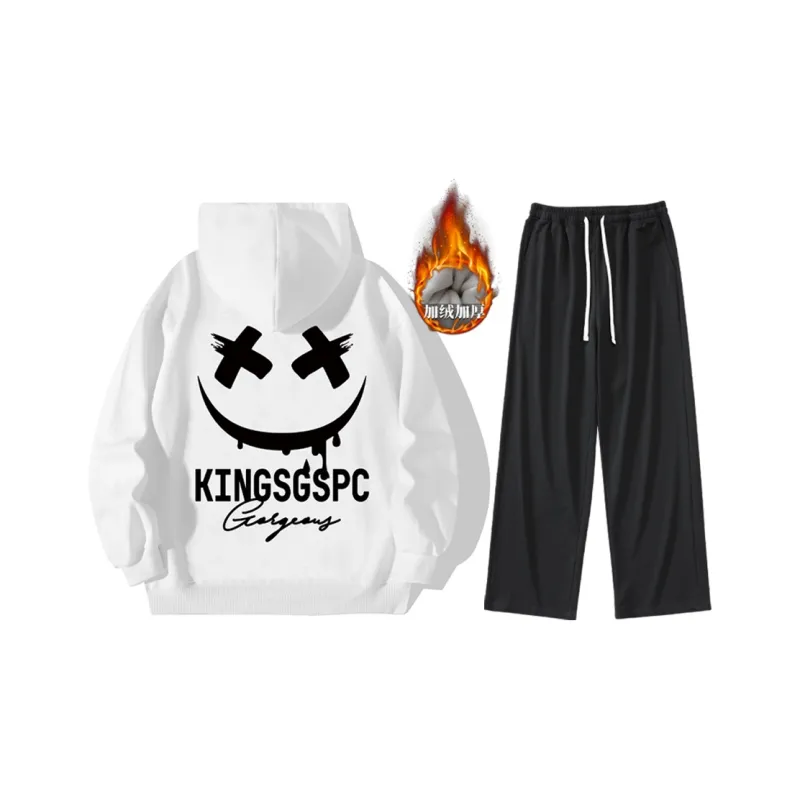 Kingsgspc Sweatshirt Sets Unisex-3
