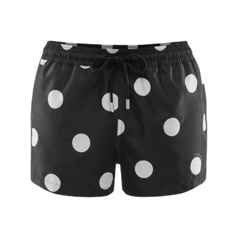 Jacquemus SS24 Log Dots Swim Shorts Casual Shorts Men's BLACK/Black-0