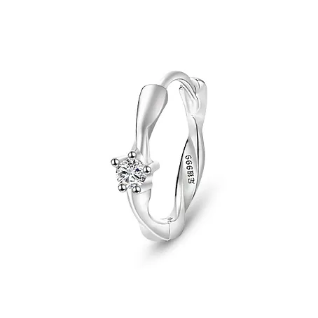 ETAHLOVE Sterling Silver Earrings Unisex-5