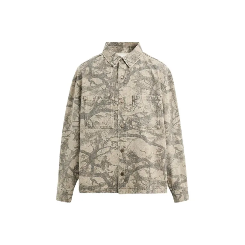 ZARA Jackets Men Tan-0