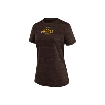 Nike San Diego Padres Authentic Collection Practice Velocity Women's Nike Dri FIT Mlb T Shirt