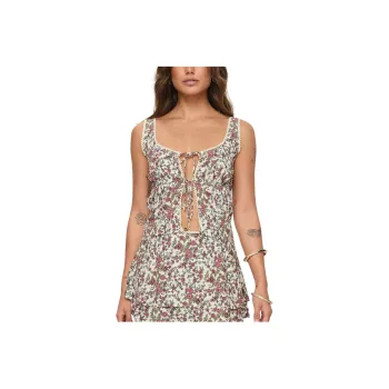 PRINCESS POLLY DIPSIE MINI DRESS Tank Tops Women's MULTI/Multicolor