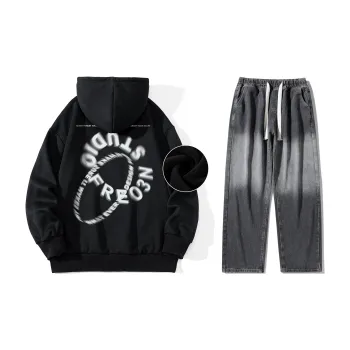 FREO3N Sweatshirt Sets Unisex