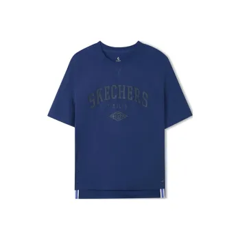 Skechers Sports Life Collection T Shirt Women's Medieval Blue