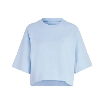 Adidas Crop Tops Women's Light Pink Blue