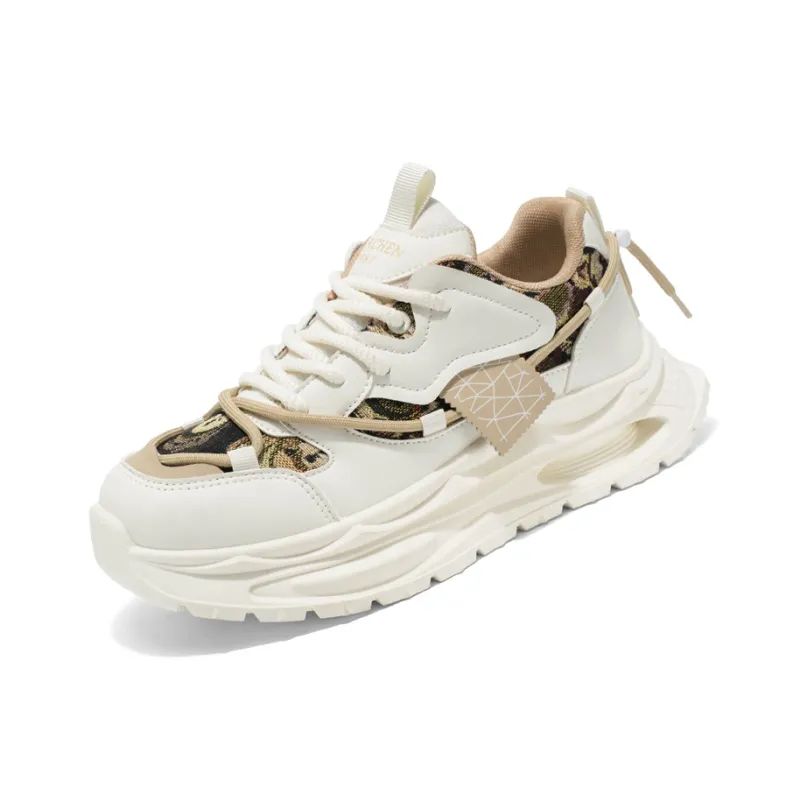 Little Daisy Cushioning, Slip Resistant, And Abrasion Resistant Low Top Chunky Sneakers Men's-8