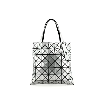 ISSEY MIYAKE Prism PVC Tote Bag Shopping Bag Handbag Shoulder Bag Regular Women's Silver