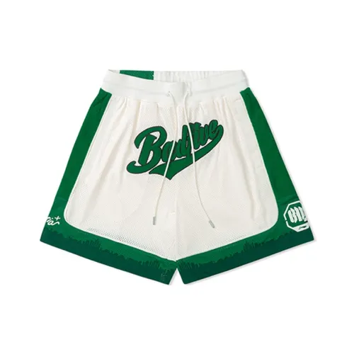 LINING Badfive Basketball Shorts Men White Green