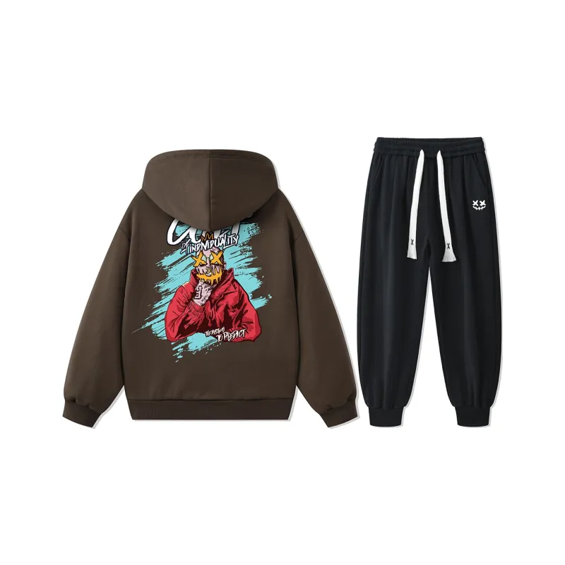 CULT OF INDIVIDUALITY Sweatshirt Set Unisex-13