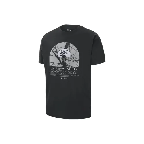 Nike Nba Brooklyn Nets Courtside Max 90 Loose Fit T shirt
