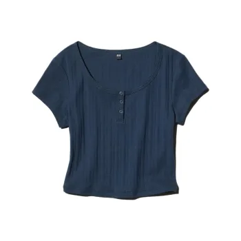 UNIQLO T Shirt Women's Dark Blue