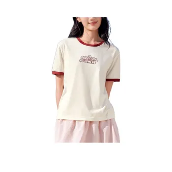 361° T Shirts Women's Cream White