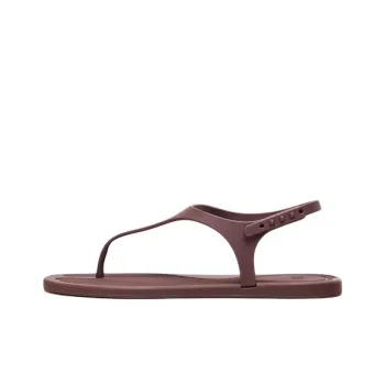 ZARA Beach Sandals Women's Burgundy