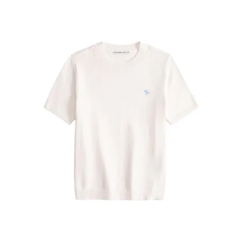 Abercrombie＆Fitch T Shirt Women's Cream