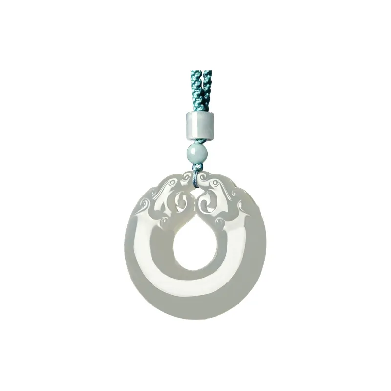 KUNYUYAO Pendants Pale Greenish White Jade Unisex-35