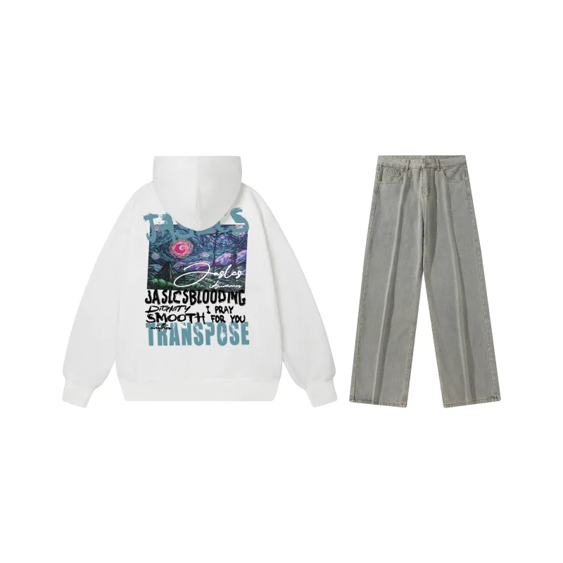 Jaslcs Sweatshirt Sets Unisex-2