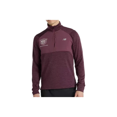 New Balance United Airlines NYC Sweatshirt Men's Purple