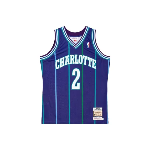 Mitchell Ness 'NBA Charlotte Hornets 94 Larry Johnson' Authentic Alternate Jersey