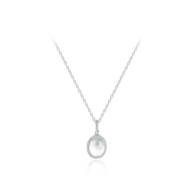MGS Chalcedony Necklaces Women's-0