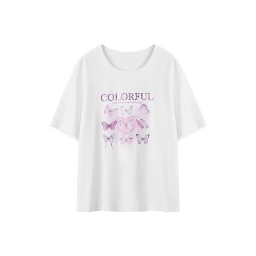 XIANGYING T Shirt Women's White