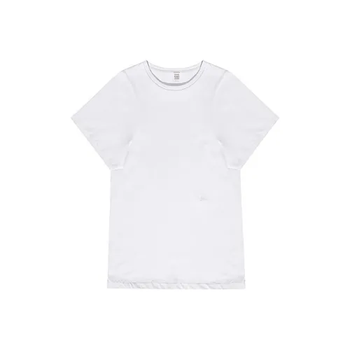 TOTEME T-Shirts Women's Light Gray Blue