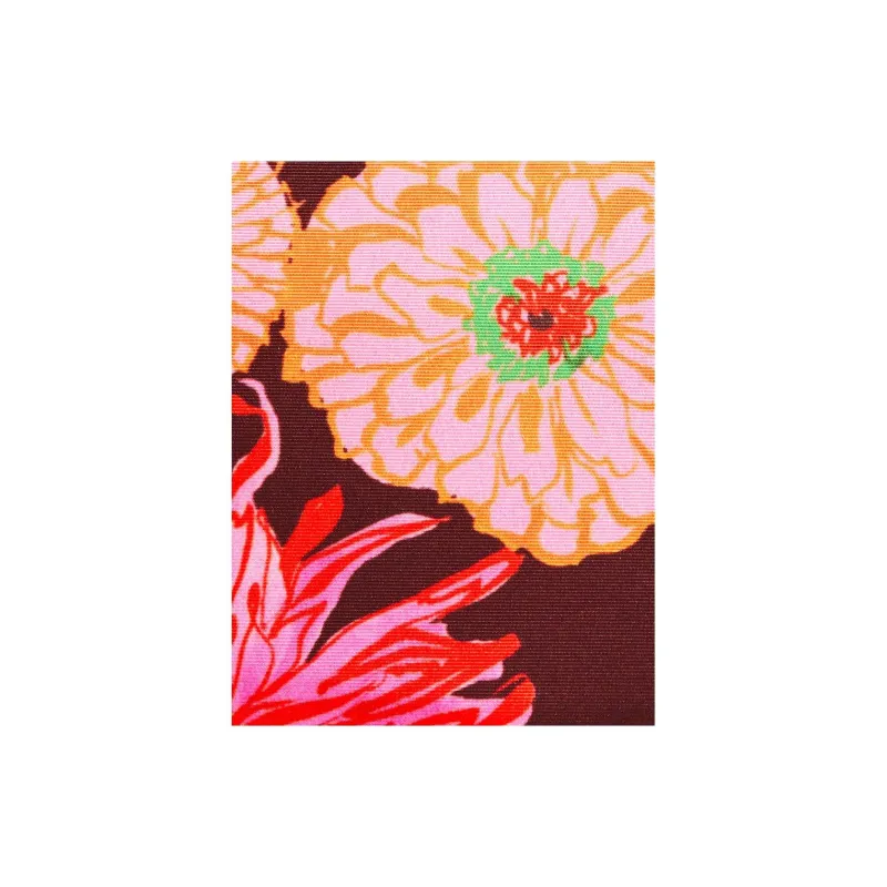 La DOUBLEJ. Polyester Clutch Regular Women's Brown & Multicolor-4