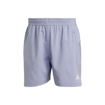 Adidas Gym Sports Shorts Men Silver Gray Violet