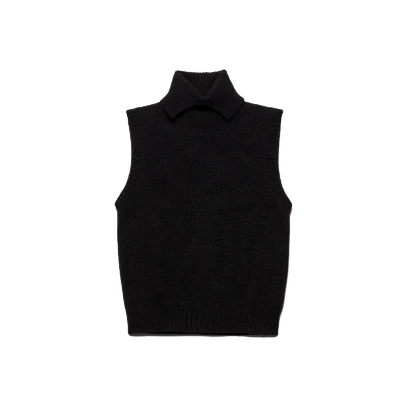 PRADA Roll neck Cashmere Vest-0