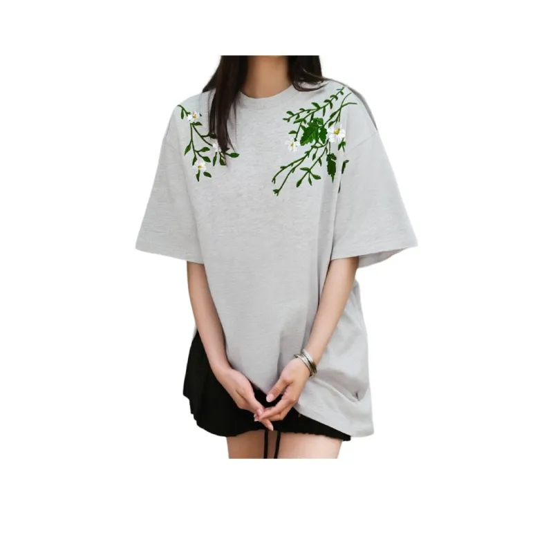 BEAR UNION Drop Shoulder Sleeve T Shirt Unisex-0