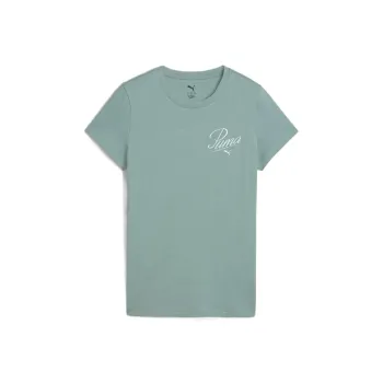 PUMA T-Shirts Women's Green