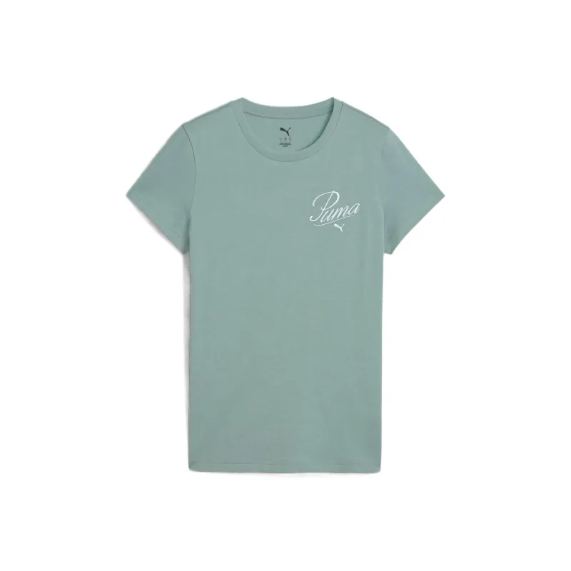 PUMA T-Shirts Women's Green-0