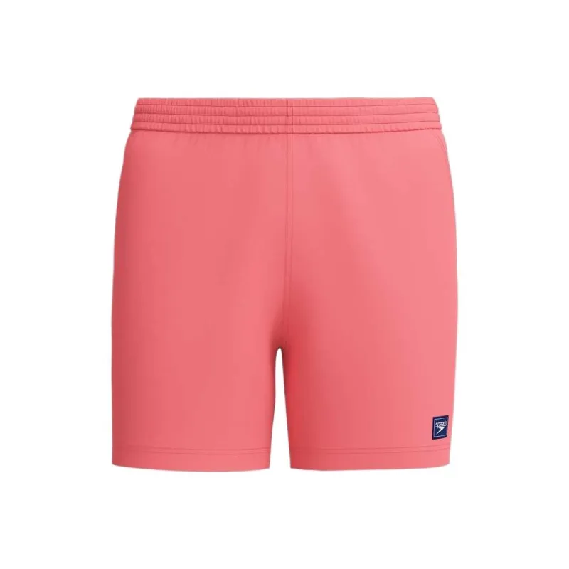 Speedo Prime Leisure Peach Poly Swimming Shorts Men's Coral-0