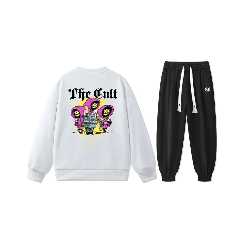 CULT OF INDIVIDUALITY Sweatshirt Set Unisex-7