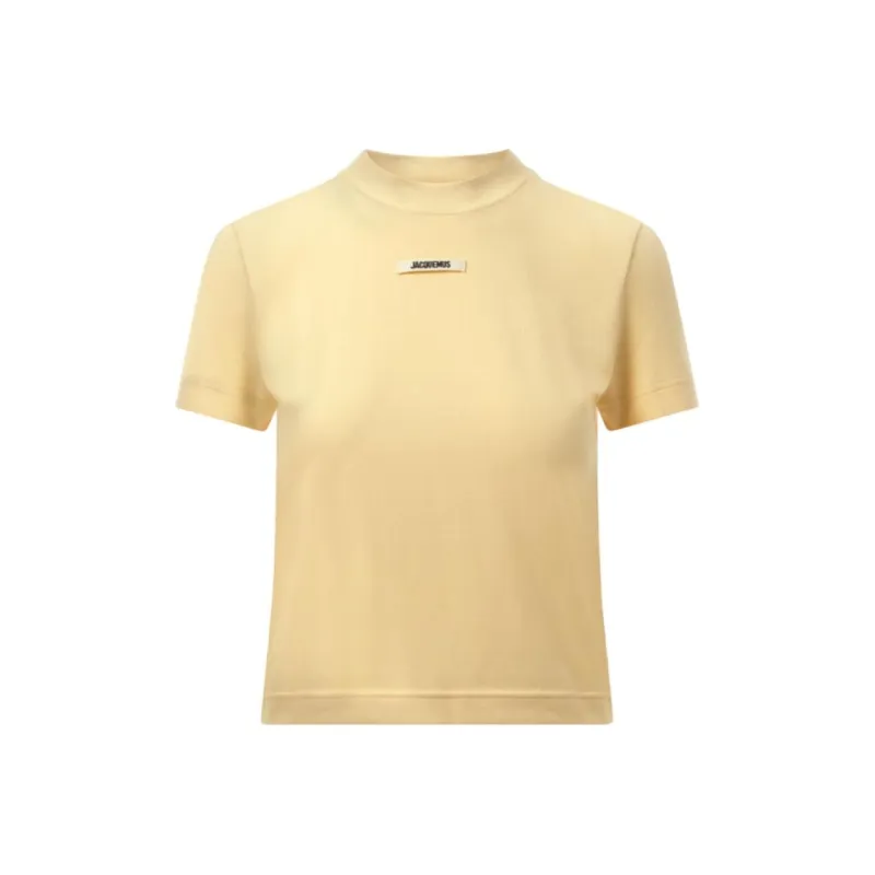 Jacquemus Le T Shirt Gros Grain 'Light Beige'-0