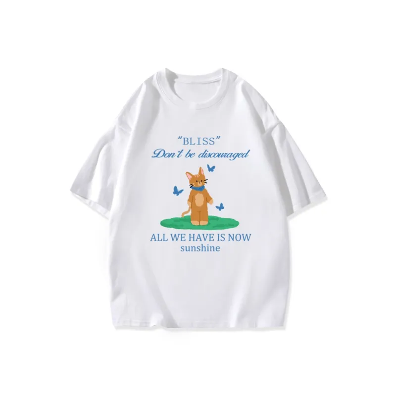 ILYOIL Drop Shoulder Sleeve T Shirt Unisex-5